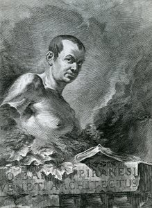 Portrait of Giovanni Battista Piranesi, 1750